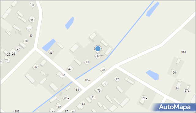 Chojnowo, Chojnowo, 44, mapa Chojnowo