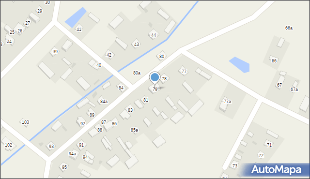 Chojnowo, Chojnowo, 79, mapa Chojnowo