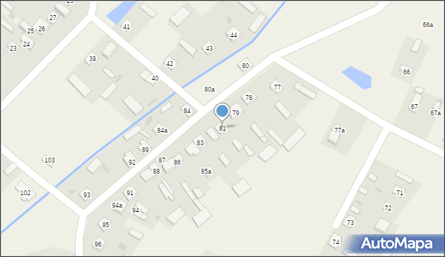 Chojnowo, Chojnowo, 81, mapa Chojnowo