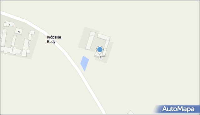 Chojny, Chojny, 4, mapa Chojny