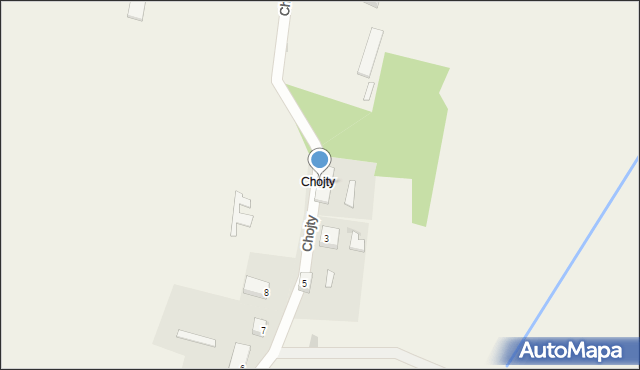 Chojty, Chojty, 2, mapa Chojty