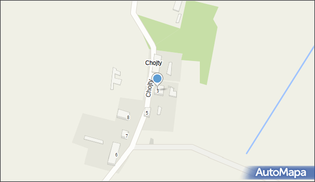 Chojty, Chojty, 3, mapa Chojty