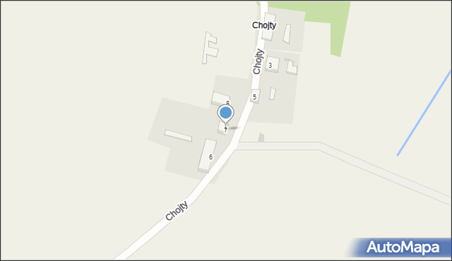 Chojty, Chojty, 7, mapa Chojty