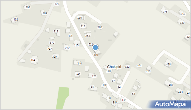 Cholerzyn, Cholerzyn, 320, mapa Cholerzyn