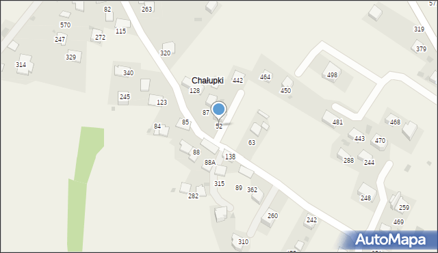 Cholerzyn, Cholerzyn, 52, mapa Cholerzyn