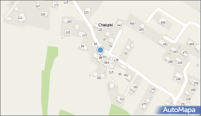 Cholerzyn, Cholerzyn, 88, mapa Cholerzyn