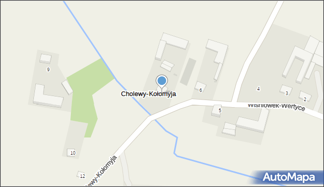 Cholewy-Kołomyja, Cholewy-Kołomyja, 8, mapa Cholewy-Kołomyja