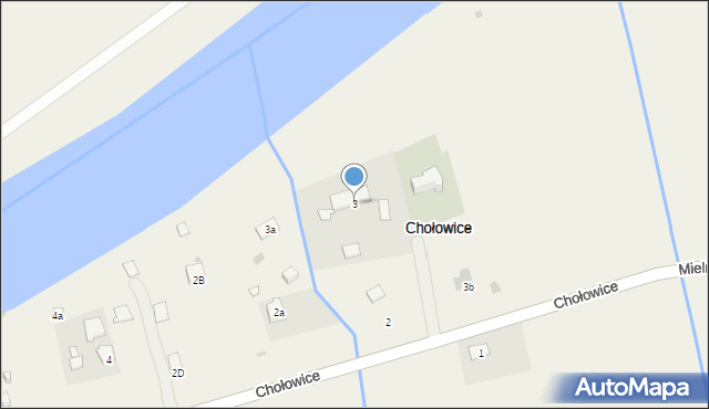 Chołowice, Chołowice, 3, mapa Chołowice