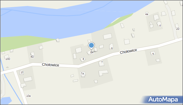 Chołowice, Chołowice, 6A, mapa Chołowice