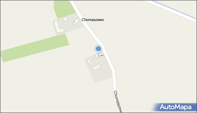 Chomaszewo, Chomaszewo, 2, mapa Chomaszewo