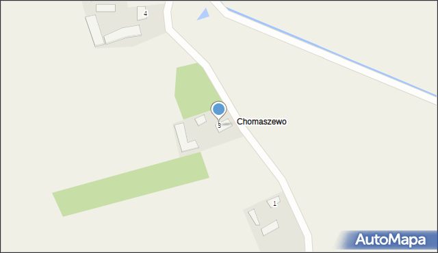 Chomaszewo, Chomaszewo, 3, mapa Chomaszewo