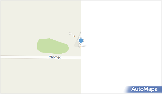 Chomęc, Chomęc, 5, mapa Chomęc