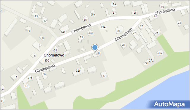 Chomętowo, Chomętowo, 31, mapa Chomętowo