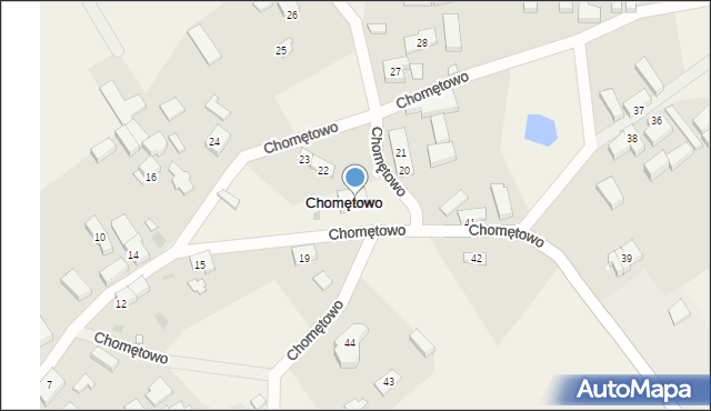 Chomętowo, Chomętowo, 18, mapa Chomętowo