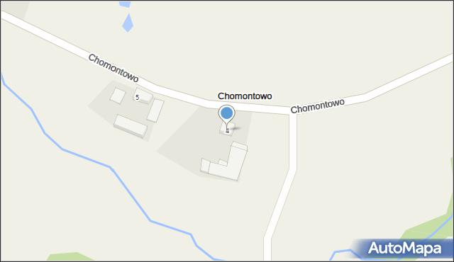 Chomontowo, Chomontowo, 4, mapa Chomontowo