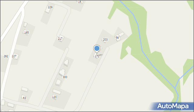 Chomranice, Chomranice, 172, mapa Chomranice