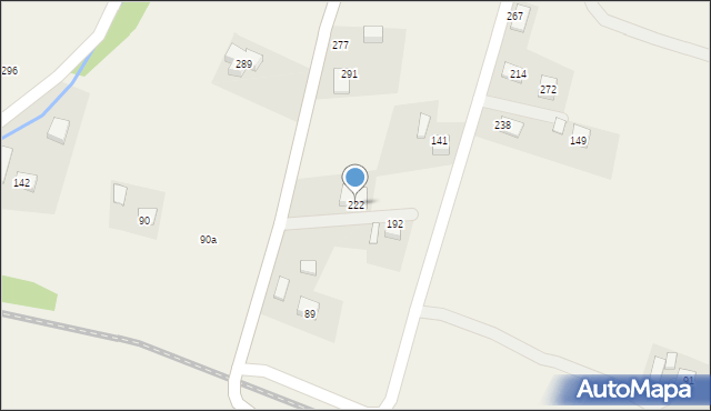 Chomranice, Chomranice, 222, mapa Chomranice