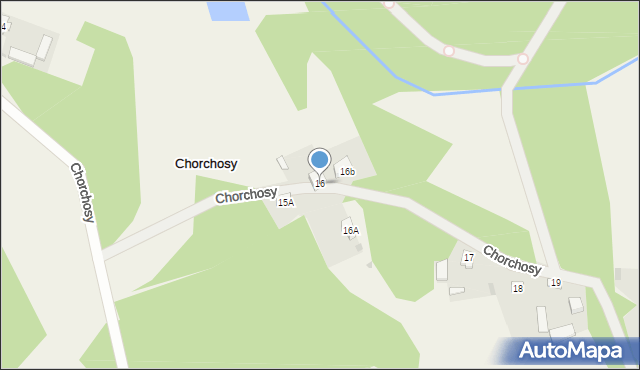 Chorchosy, Chorchosy, 16, mapa Chorchosy