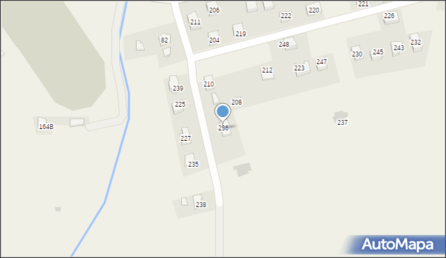 Chorkówka, Chorkówka, 236, mapa Chorkówka