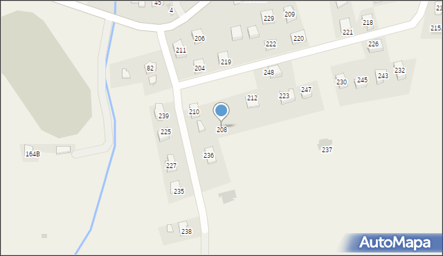 Chorkówka, Chorkówka, 246, mapa Chorkówka