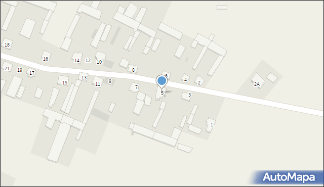 Choromany, Choromany, 5, mapa Choromany