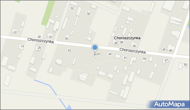 Choroszczynka, Choroszczynka, 37, mapa Choroszczynka