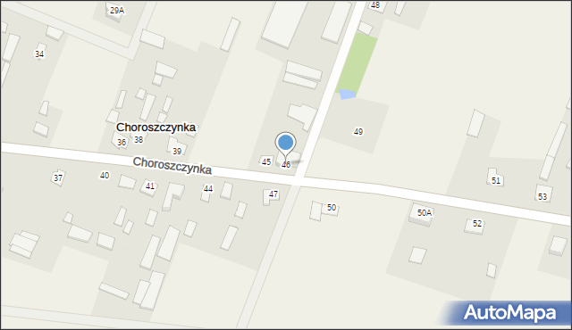 Choroszczynka, Choroszczynka, 46, mapa Choroszczynka