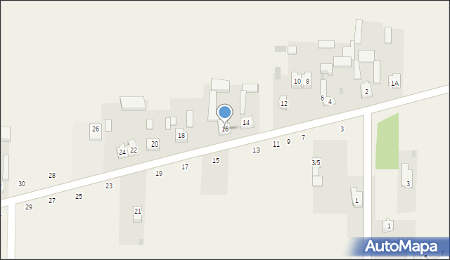 Chorzęcin, Chorzęcin, 16, mapa Chorzęcin