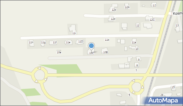 Chorzelów, Chorzelów, 10C, mapa Chorzelów