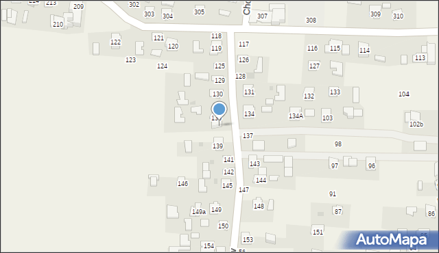 Chorzelów, Chorzelów, 136, mapa Chorzelów