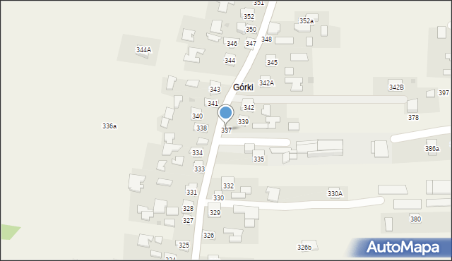 Chorzelów, Chorzelów, 337, mapa Chorzelów