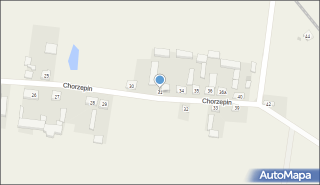 Chorzepin, Chorzepin, 31, mapa Chorzepin