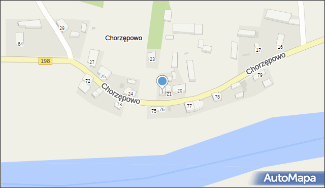 Chorzępowo, Chorzępowo, 22, mapa Chorzępowo