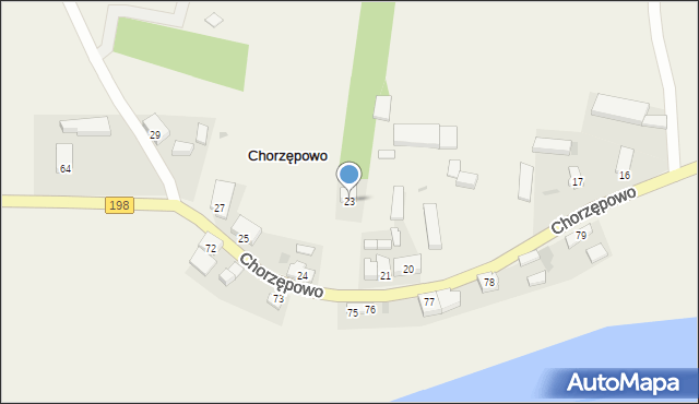 Chorzępowo, Chorzępowo, 23, mapa Chorzępowo