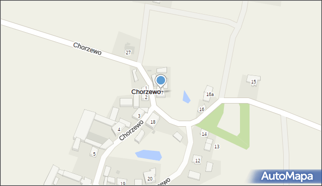 Chorzewo, Chorzewo, 17, mapa Chorzewo