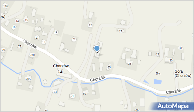 Chorzów, Chorzów, 24A, mapa Chorzów