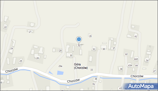 Chorzów, Chorzów, 31, mapa Chorzów