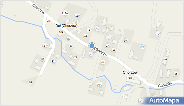 Chorzów, Chorzów, 78, mapa Chorzów