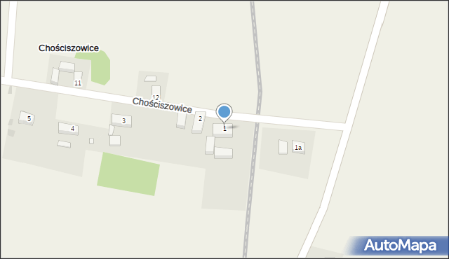 Chościszowice, Chościszowice, 1, mapa Chościszowice