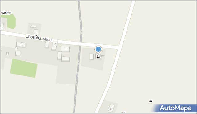 Chościszowice, Chościszowice, 1a, mapa Chościszowice