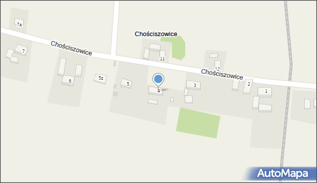 Chościszowice, Chościszowice, 4, mapa Chościszowice