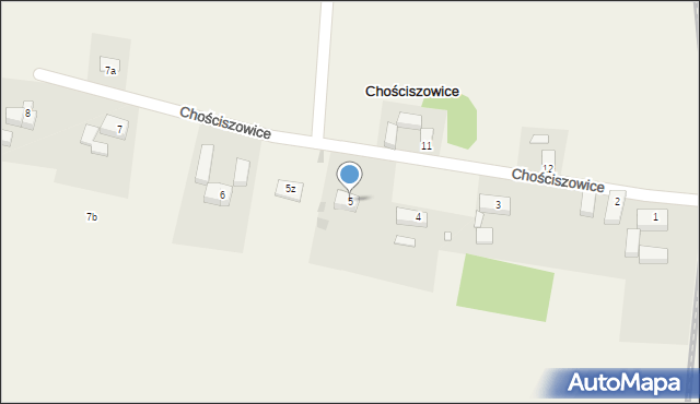 Chościszowice, Chościszowice, 5, mapa Chościszowice