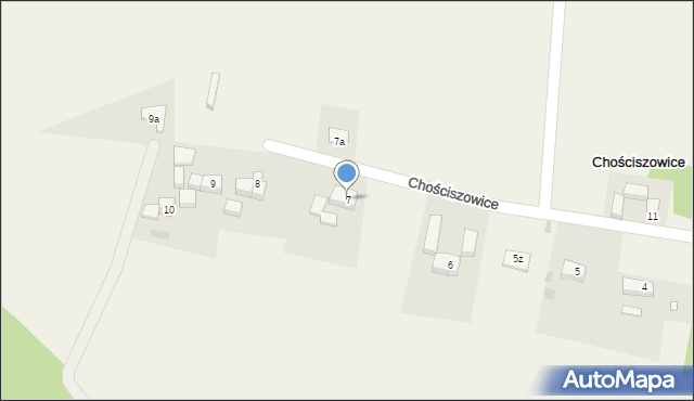 Chościszowice, Chościszowice, 7, mapa Chościszowice