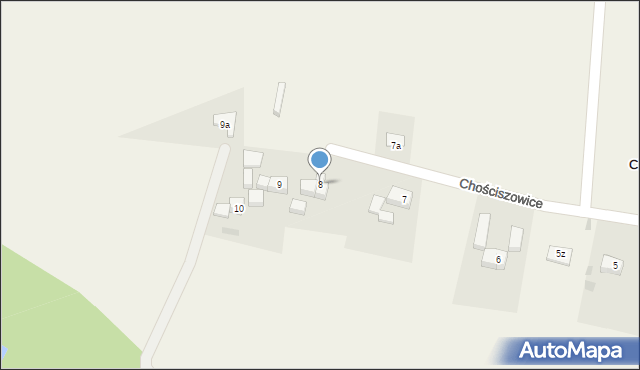 Chościszowice, Chościszowice, 8, mapa Chościszowice