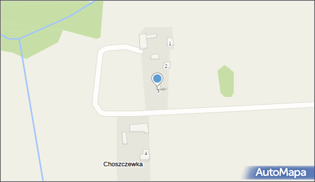 Choszczewka, Choszczewka, 3, mapa Choszczewka