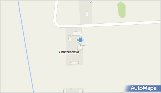 Choszczewka, Choszczewka, 4, mapa Choszczewka