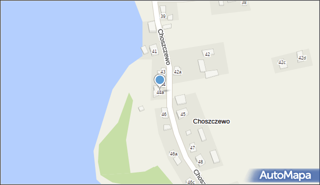 Choszczewo, Choszczewo, 44a, mapa Choszczewo