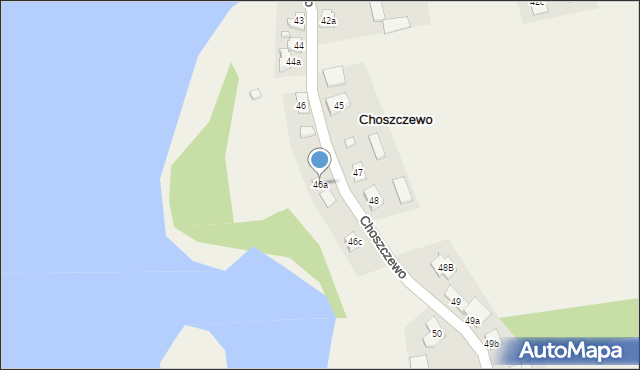 Choszczewo, Choszczewo, 46a, mapa Choszczewo