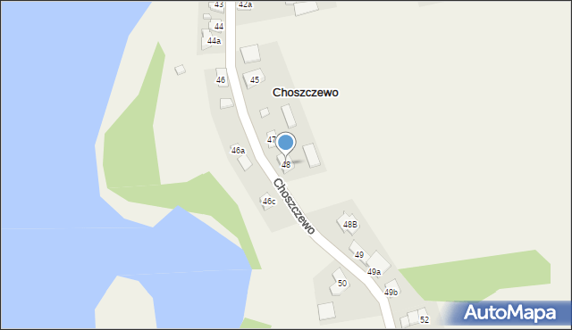 Choszczewo, Choszczewo, 48, mapa Choszczewo