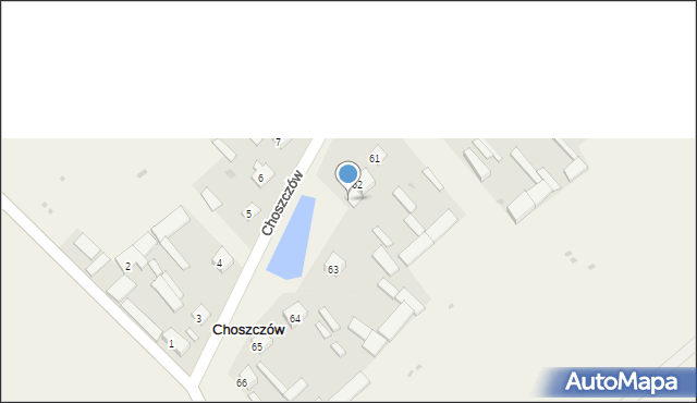 Choszczów, Choszczów, 62A, mapa Choszczów